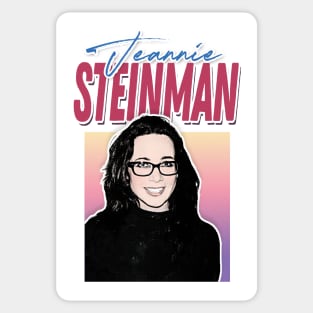 Jeannie Steinman / 90s Retro Fan Design Sticker